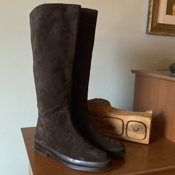 Vince Carleigh Womens Solid Pull On Knee-High Boots - Picture 4 of 10